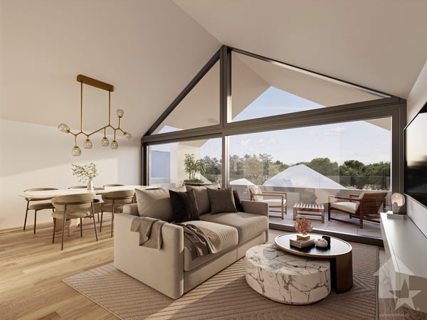 Appartement 3.5 pièces avec jardin à l'architecture moderne et épurée 5