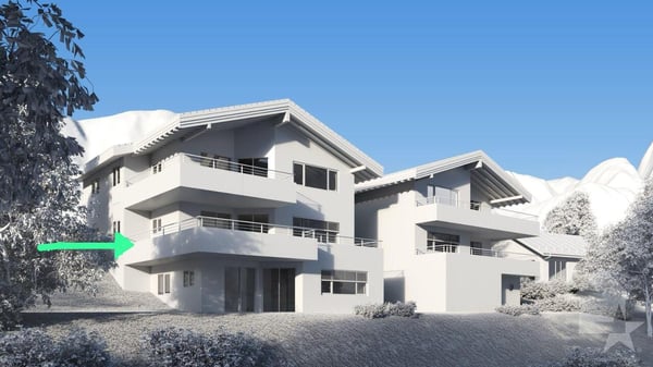 Appartement neuf 4.5 pièces de 139m2 à Botyre quartier Rougenan 1