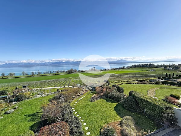 Superbe appartement meublé avec vue Lac et Alpes 2