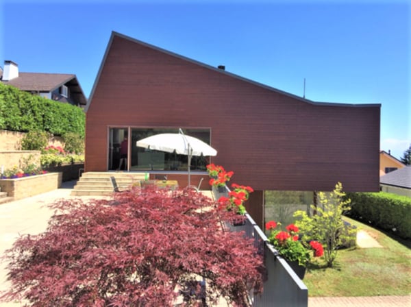 Villa individuelle 11.5 pièces - Unique ! Villa d'architecte contemporaine, vue lac et Mont-Blanc 8