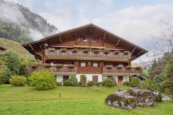 Chaleureux appartement en duplex à Château-d'Oex avec cheminée 2