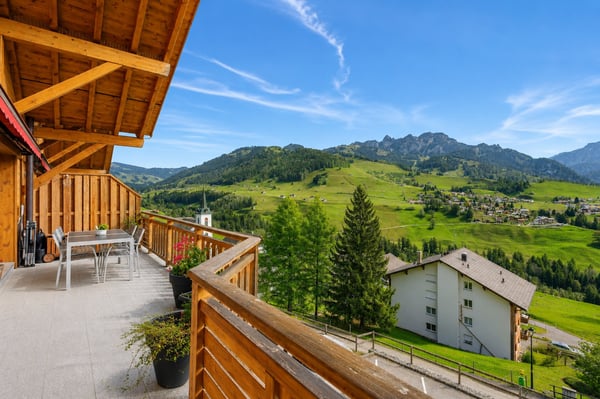 Duplex avec vue imprenable sur la Vallée de la Jogne 2