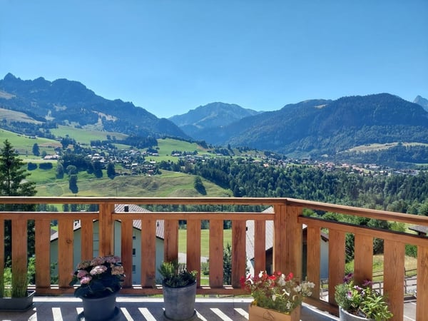 Duplex avec vue imprenable sur la Vallée de la Jogne 1