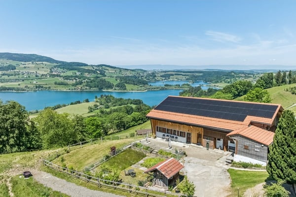 Élégante demeure de caractère avec vue imprenable sur le lac et les mo 1