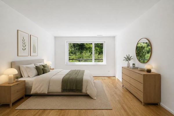 Triplex contemporain en demi-niveaux avec loggia, studio indépendant e 7