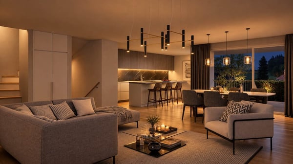 Magnifique appartement contemporain sur trois niveaux à Corminboeuf
