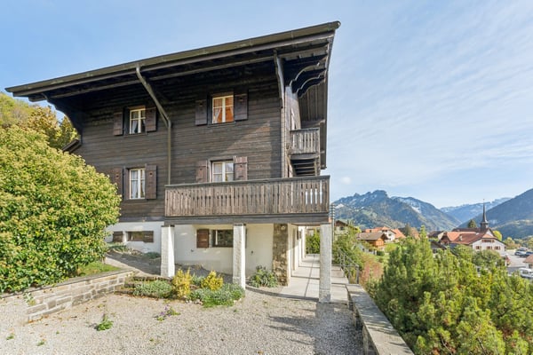 Chalet de deux appartements au panorama exceptionnel 5