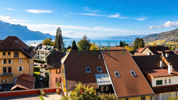 Bel appartement de 4.5 pièces avec vue sur le lac et les Alpes 1