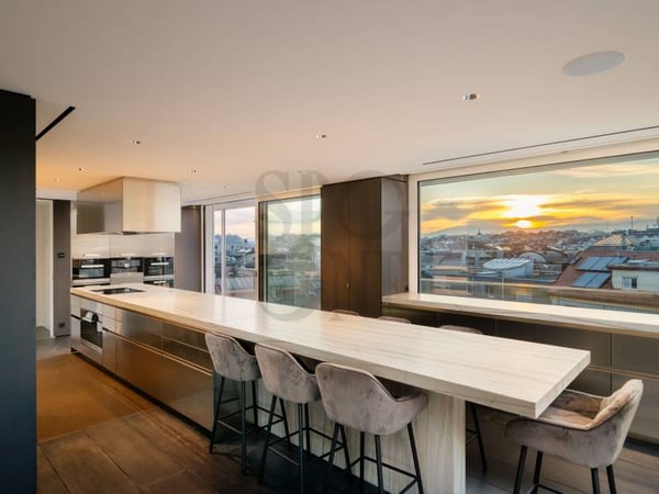 Triplex d'exception avec vues imprenables sur le lac et les Alpes 5