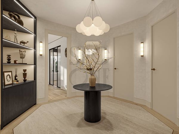 Attique clé en main, entièrement rénové à Champel 11