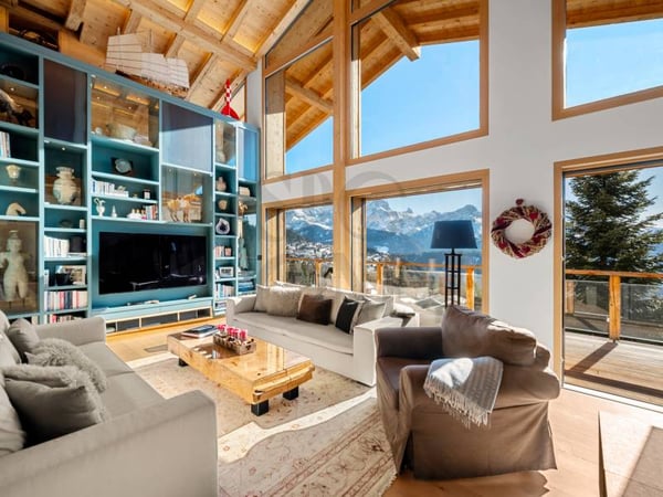 Chalet de grand standing avec vue panoramique 2