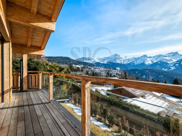 Chalet de grand standing avec vue panoramique 8