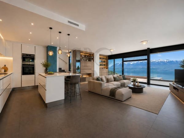 Villa d'architecte avec vue panoramique au c?ur du Lavaux 1
