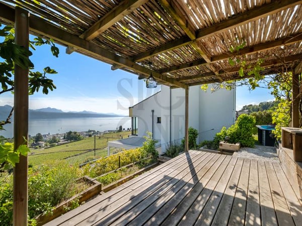 Villa d'architecte avec vue panoramique au c?ur du Lavaux 11