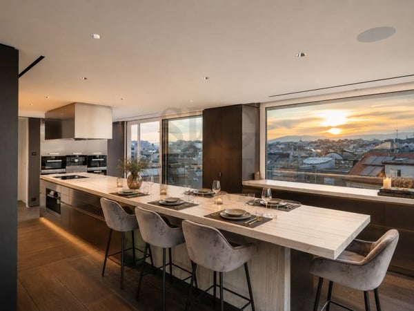 Prestigieux triplex avec vues imprenables sur le lac et les Alpes 5