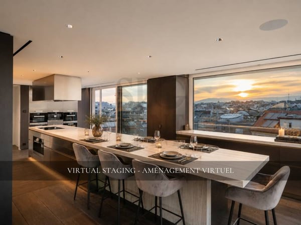 Prestigieux triplex avec vues imprenables sur le lac et les Alpes 5