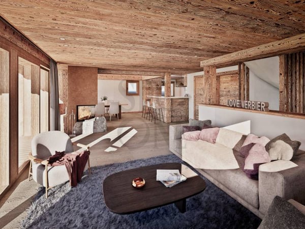 Situé au c?ur de Verbier, chalet en construction 5