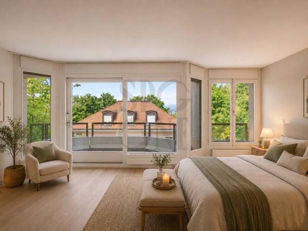 Townhouse au c?ur de Champel avec jardin et terrasses 3