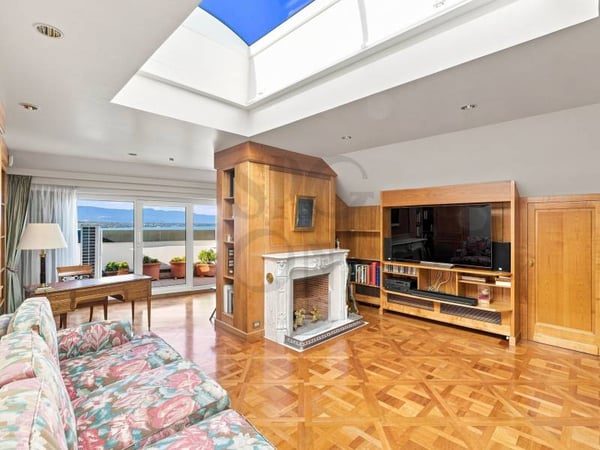 Penthouse en duplex face au lac avec terrasse et vue panoramique 9