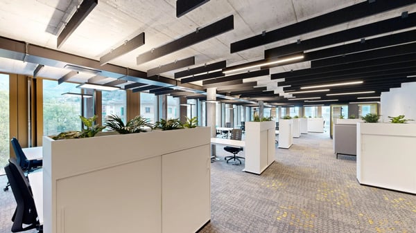 A louer au coeur de Sion, magnifiques bureaux semi-aménagés dès 15 m2 dans un nouveau quartier. 4