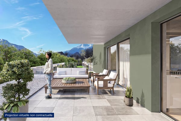 À louer dès le 01.07.2026 à Uvrier ? 2 appartements de 3.5 pièces avec terrasse 3