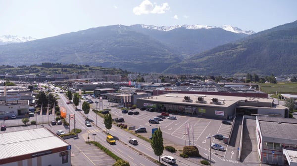 Surface commerciale de 107m² à louer à Conthey 4