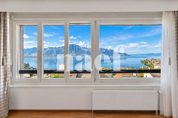 Bel appartement de 4.5 pièces avec une vue imprenable sur le lac à vendre à Montreux 3