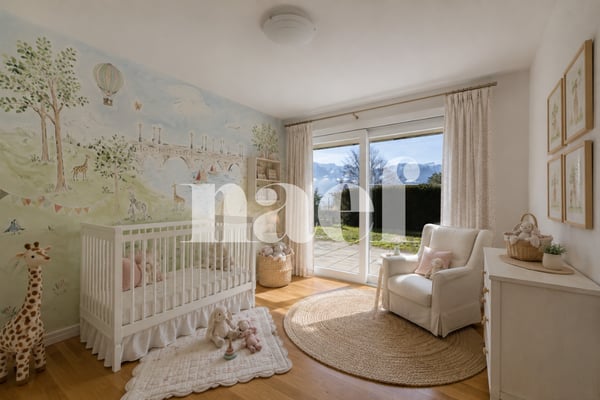 Belle maison jumelle lumineuse et contemporaine de 5.5 pièces à vendre à Corseaux 12