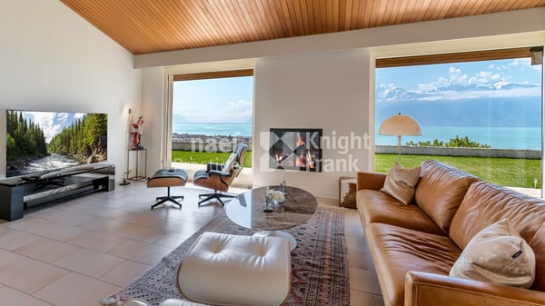 Propriété d'architecte de 7.5 pièces avec vue panoramique sur le lac et le vignoble à vendre à Corseaux 6