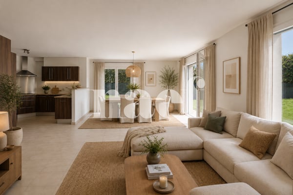 Charmante villa mitoyenne par les garages de 5.5 pièces au style contemporain et dans un cadre verdoyant à vendre à Blonay 4
