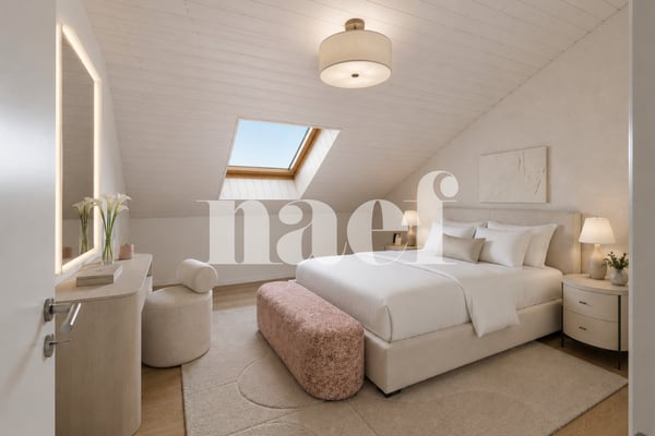Charmante villa mitoyenne par les garages de 5.5 pièces au style contemporain et dans un cadre verdoyant à vendre à Blonay 8