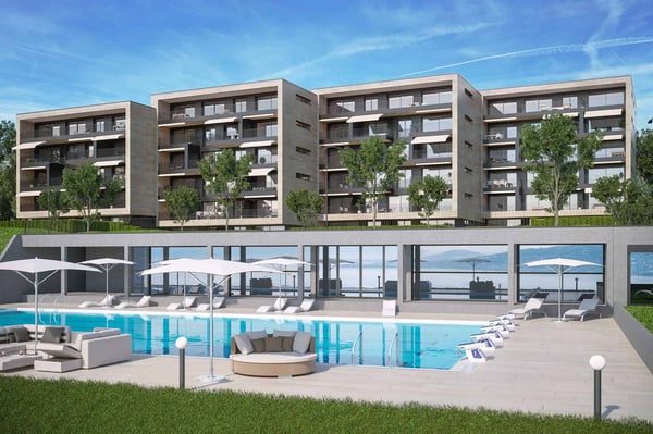 Appartement neuf de 3.5 pièces au 4ème étage avec balcon à vendre à Chexbres 2
