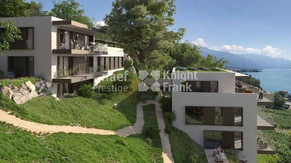 Villa individuelle à construire de 5.5 pièces avec une vue imprenable sur le lac à vendre à Corseaux 5
