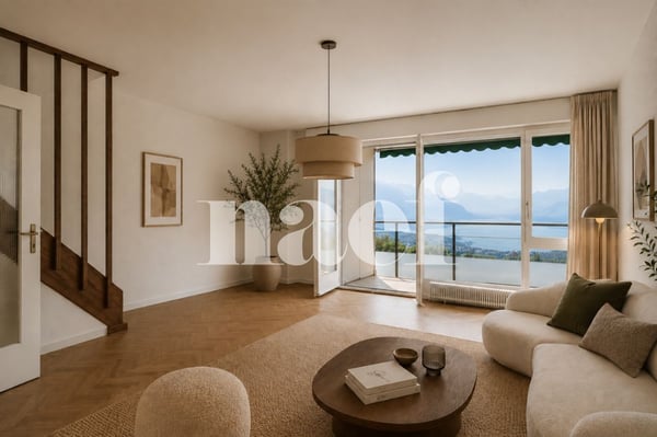 Appartement en duplex de 4.5 pièces avec vue panoramique sur le lac à vendre à Chardonne 6