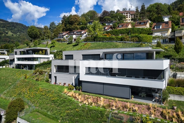 Appartement en attique de 4.5 pièces avec terrasse et vue grandiose sur le Léman à vendre sur les hauts de Montreux 5