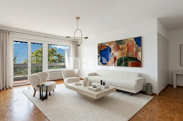 Appartement de 3.5 pièces avec grand balcon et superbe vue sur le lac à vendre à Montreux 6