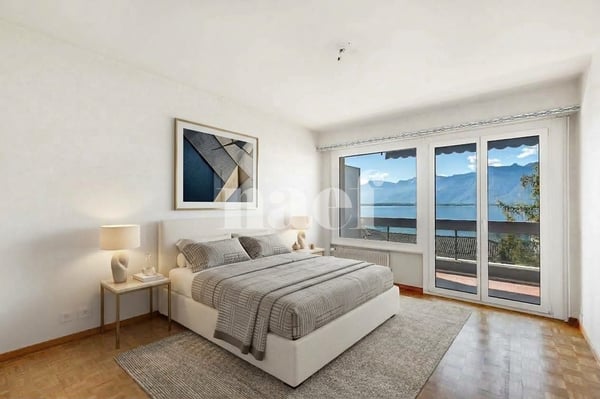 Appartement de 3.5 pièces avec grand balcon et superbe vue sur le lac à vendre à Montreux 7