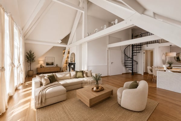 Magnifique duplex de 6 pièces au coeur du bourg d'Aubonne 2