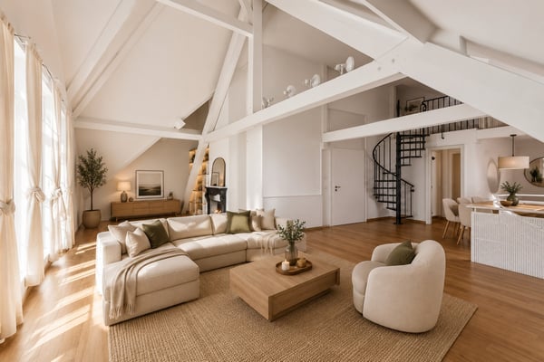 Magnifique duplex de 6 pièces au coeur du bourg d'Aubonne 2