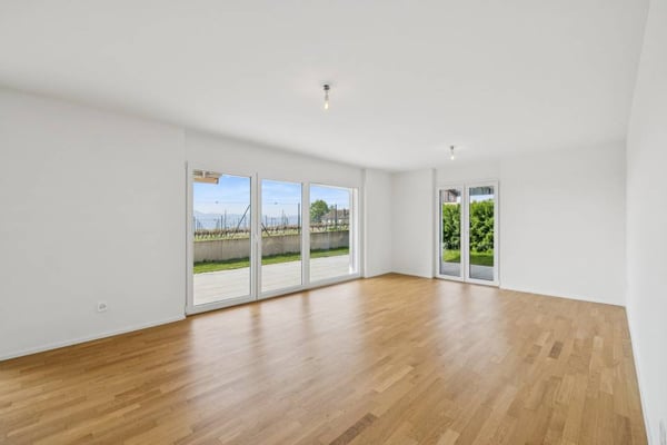 4.5 pièces contemporain et lumineux avec jardin et très belle vue sur 4