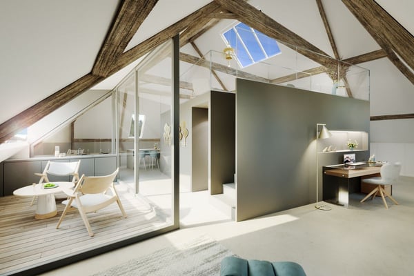 Immeuble à transformer avec permis de construire 8