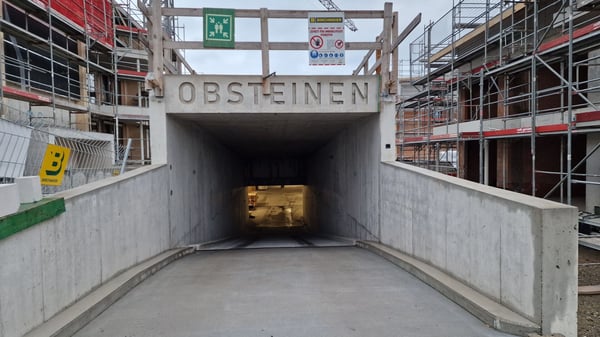 Einstellplätze in der Überbauung OBSTEINEN Villigen 2