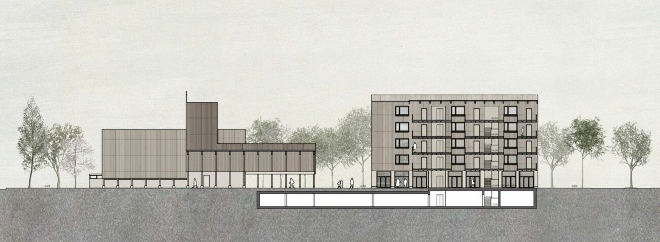 Wohnbau-Grundstück ca. 2'280 m2 im Baurecht abzugeben mit Richtprojekt
