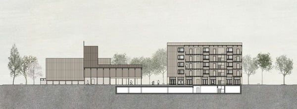 Wohnbau-Grundstück ca. 2'280 m2 im Baurecht abzugeben mit Richtprojekt 3