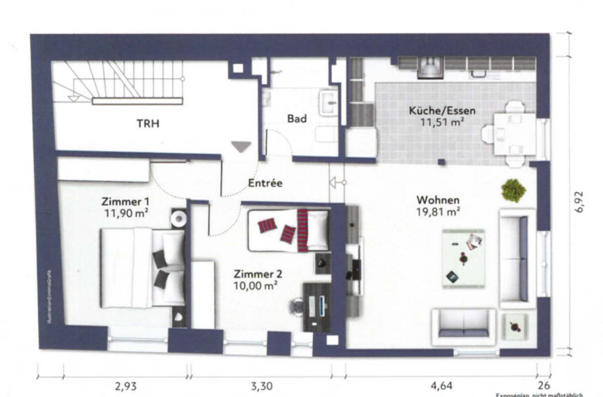 3.0-Zimmer-Wohnung Mitten in der Altstadt von Zofingen