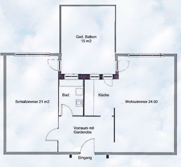Helle 2.5-Zimmer-Wohnung in ruhigem Wohnquartier mit herrlichem Balkon 7