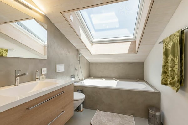 Exklusives Penthouse im obersten Stockwerk mit zwei Terrassen, überwiegend offener Grundriss mit rund 181 m2 17