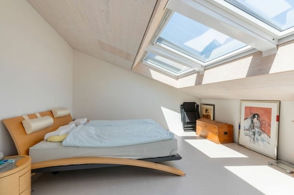 Exklusives Penthouse im obersten Stockwerk mit zwei Terrassen, überwiegend offener Grundriss mit rund 181 m2 18