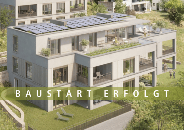 5.5-Zimmer-Attikawohnung - UNTERDORF MÖNTHAL - Zeitgemässe Architektur mitten im Grünen