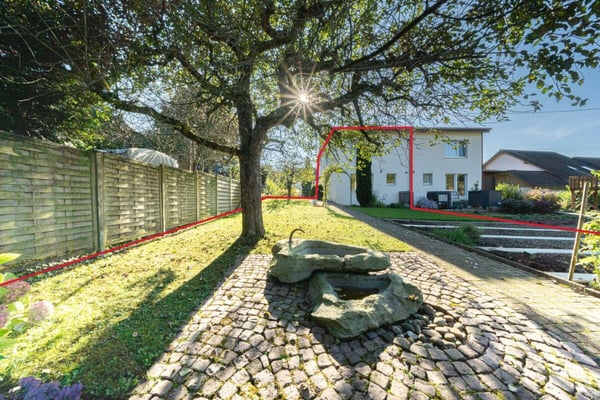 Doppeleinfamilienhaushälfte an idyllischer Lage 10